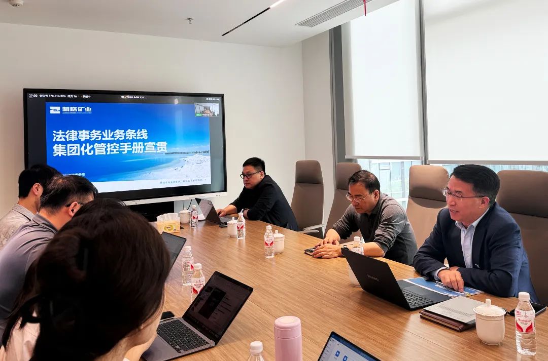 彩乐园(中国游)官方网站矿业开展《法律事务业务条线集团化管控手册》宣贯